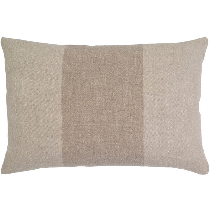 Pure Linen Stripe Pillow - India's Heritage