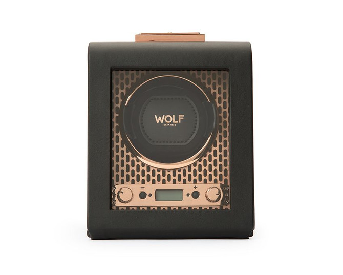 Wolf - Axis Single Watch Winder in Copper (469116)