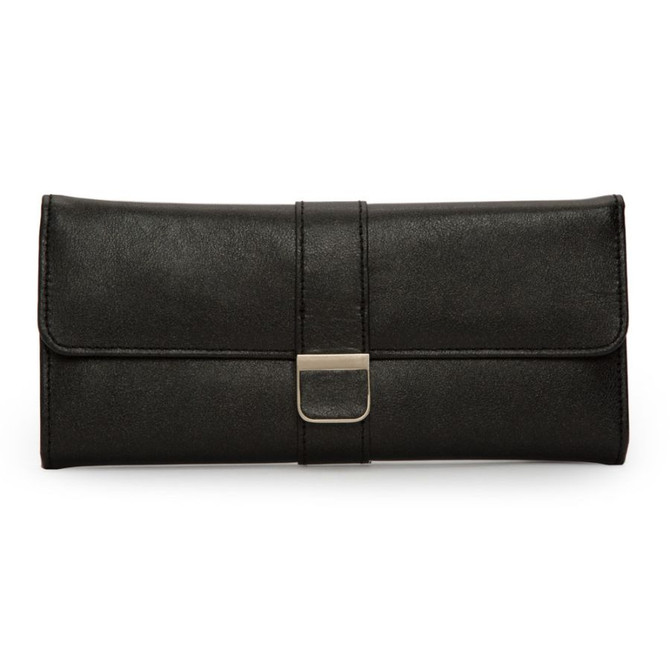 Wolf 1834 - Palermo Jewelry Roll in Black Anthracite (213402)