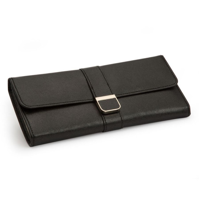 Wolf 1834 - Palermo Jewelry Roll in Black Anthracite (213402)