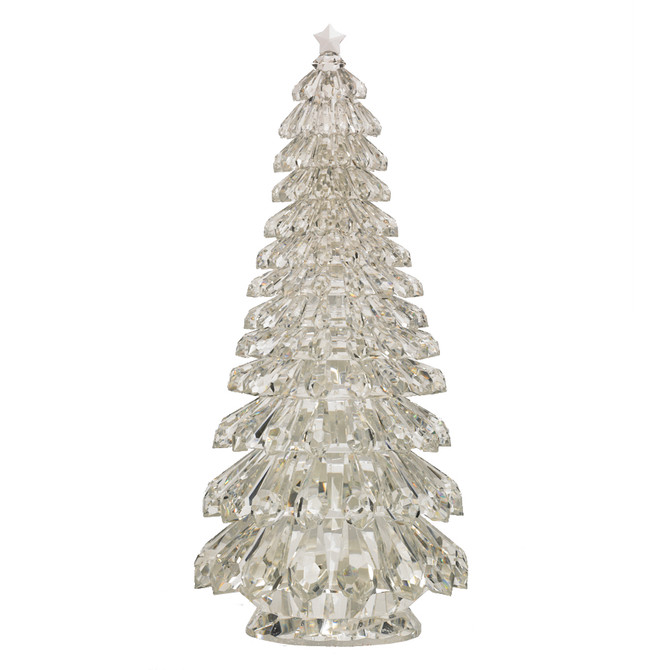 20 Inch Crystal Faceted Tree