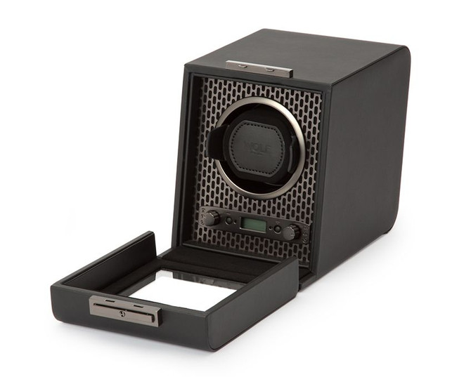 Wolf - Axis Single Watch Winder in Powder Coat (469103)