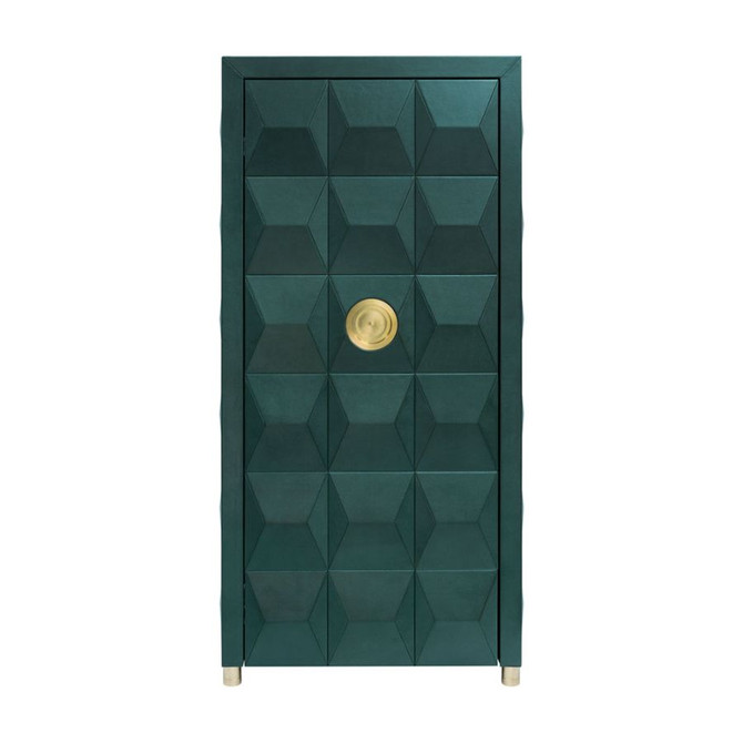 Wolf 1834 - Churchill 16 Piece Winder Safe in British Racing Green (481641)