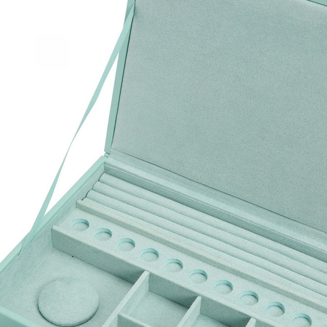 WOLF SOPHIA JEWELRY BOX W/ DRAWERS JADE