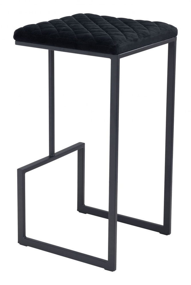 Zuo Modern Element Barstool Black