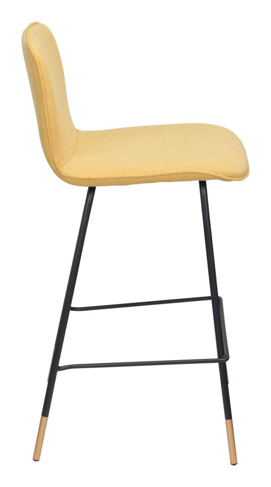Zuo Modern Var Counter Chair Yellow