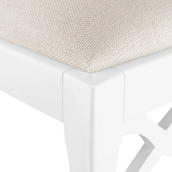 Loop Side Chair, Eggshell White