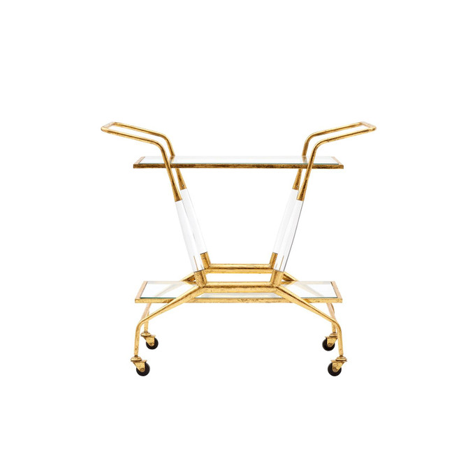 Jepson Bar Cart, Gold