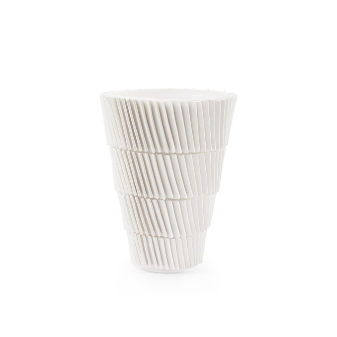 Vega Vase, Blanc De Chine