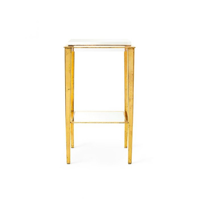 Kimberly Side Table - Gold Leaf