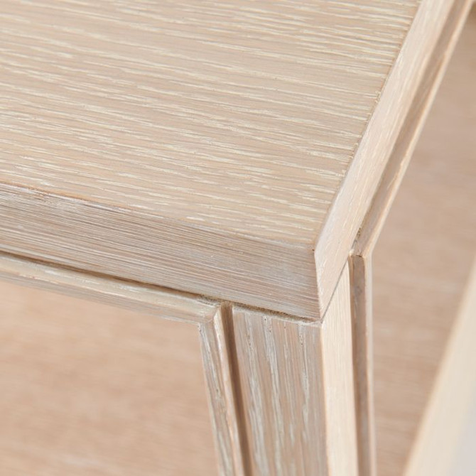 Paola 1-Drawer Side Table, Sand
