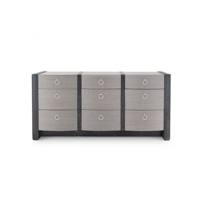 Albert Extra Large 9-Drawer, Ash Gray Shimmer