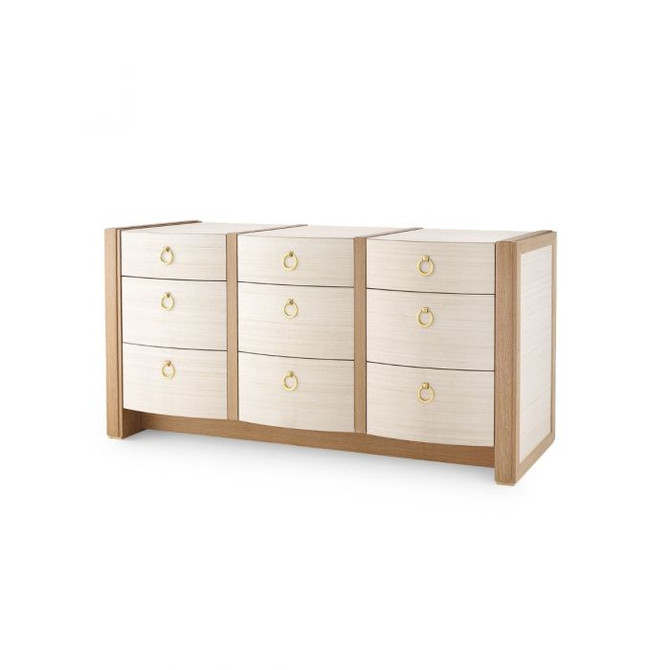 Albert Extra Large 9-Drawer, Light Natural Shimmer