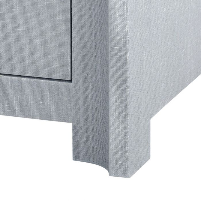 Audrey 3-Drawer & 2-Door Cabinet, Washed Winter Gray