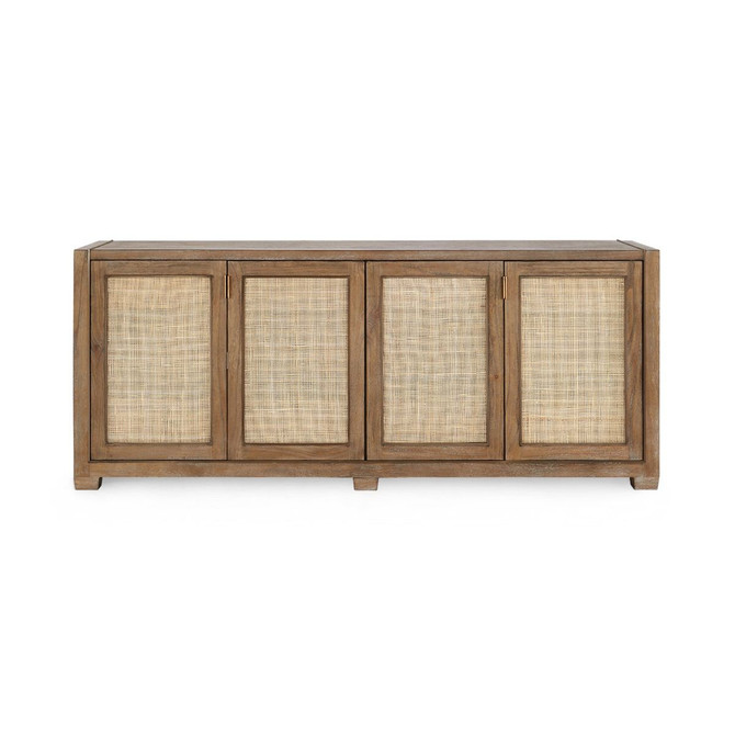 Kelsea 4-Door Cabinet, Driftwood