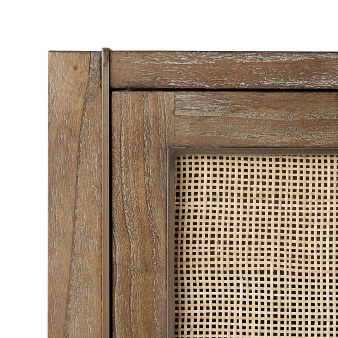 Kelsea 4-Door Cabinet, Driftwood