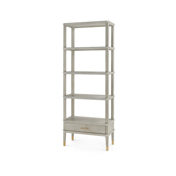 Bertram Etagere, Soft Gray