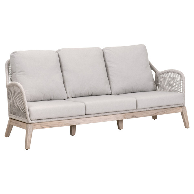 Essentials For Living - Loom Outdoor 79" Sofa (6817-3.WTA/PUM/GT)