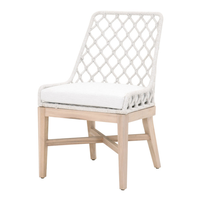 Essentials For Living - Lattis Outdoor Dining Chair (6803.WHT/WHT/GT)