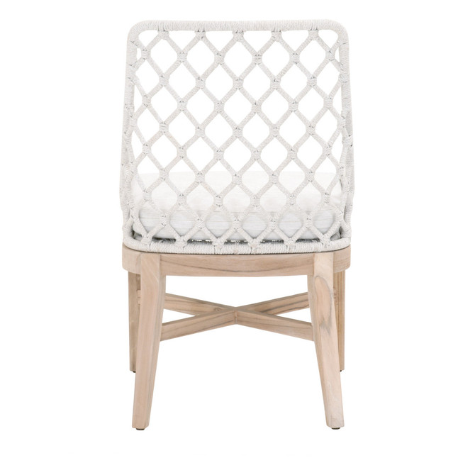 Essentials For Living - Lattis Outdoor Dining Chair (6803.WHT/WHT/GT)