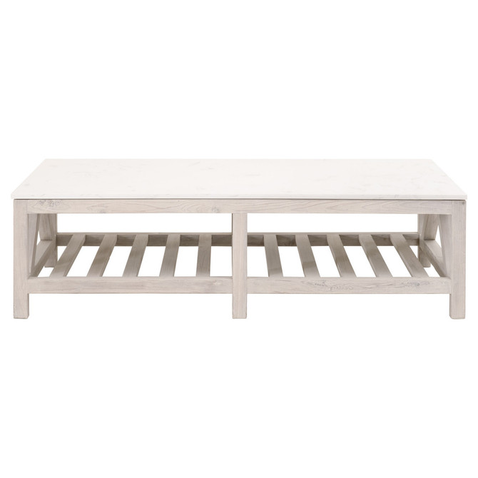 Essentials For Living - Spruce Coffee Table (8019.WW-PNE/WHTQ)