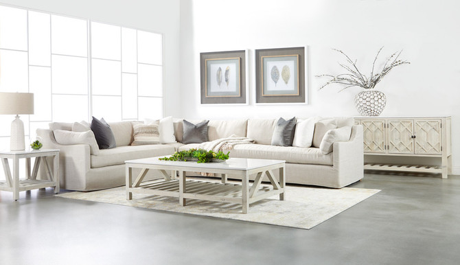 Essentials For Living - Spruce Coffee Table (8019.WW-PNE/WHTQ)