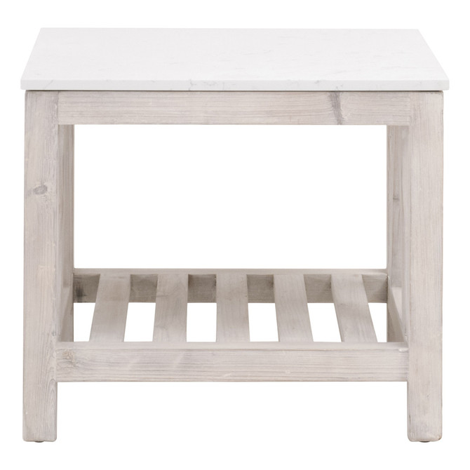 Essentials For Living - Spruce End Table (8020.WW-PNE/WHTQ)