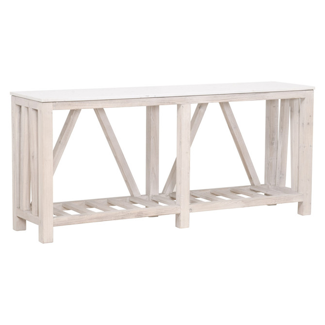 Essentials For Living - Spruce Console Table (8021.WW-PNE/WHTQ)