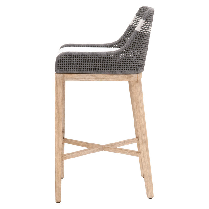 Essentials For Living - Tapestry Barstool in Dove (6850BS.DOV/WHT/NG)