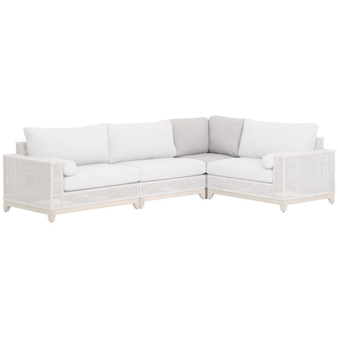 Essentials For Living - Tropez Outdoor Modular Corner Sofa (6843-CRN.WTA/PUM/GT)