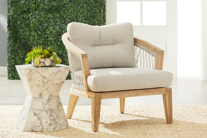 Essentials For Living - Web Outdoor Club Chair (6821.WTA/PUM/GT)