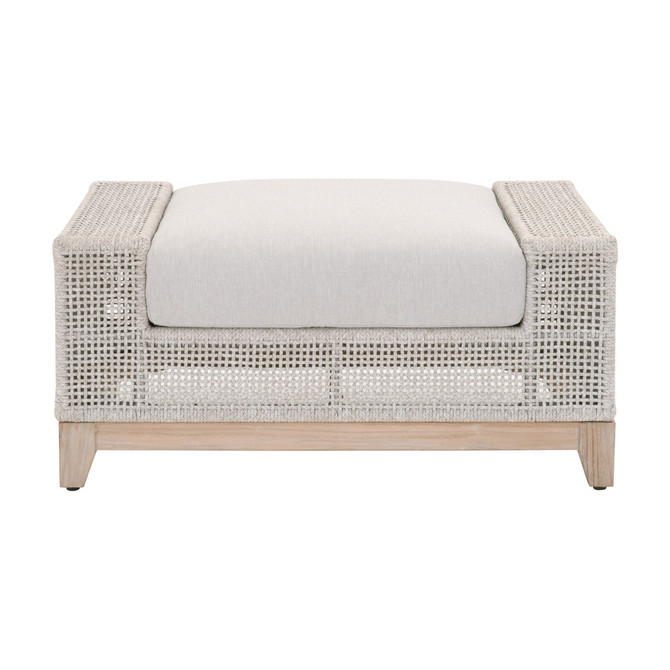 Essentials For Living - Tropez Outdoor Ottoman (6843-0.WTA/PUM/GT)