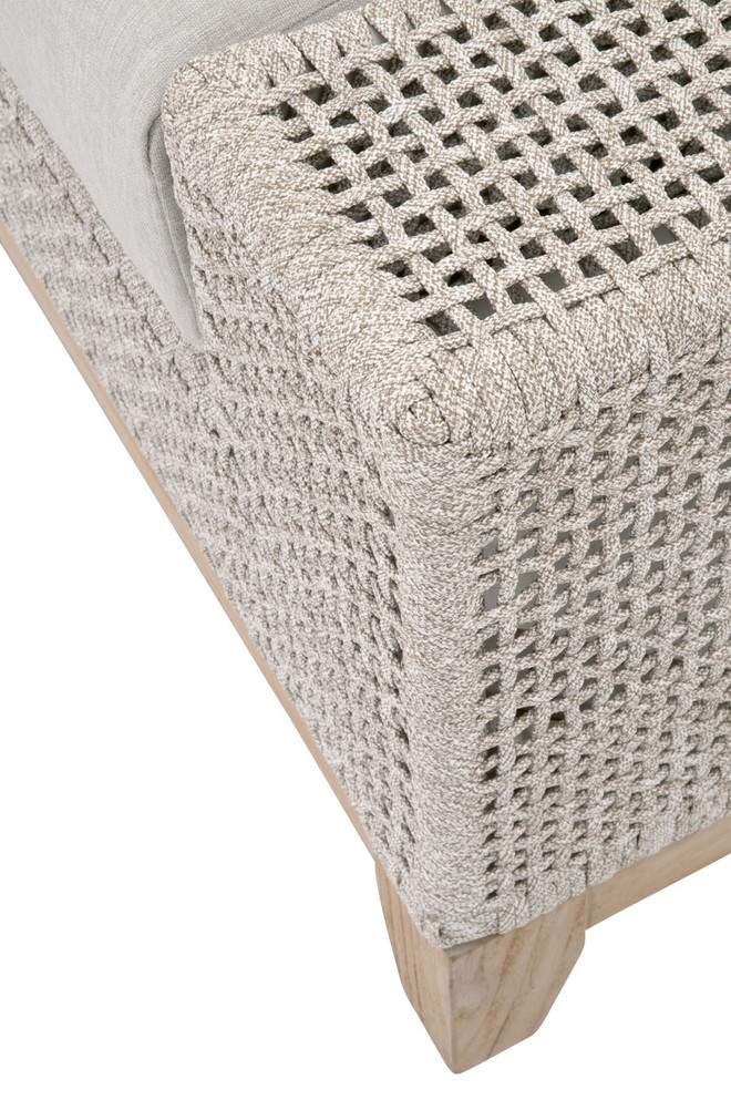 Essentials For Living - Tropez Outdoor Ottoman (6843-0.WTA/PUM/GT)