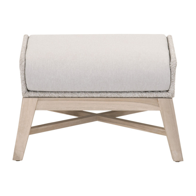 Essentials For Living - Tapestry Outdoor Footstool (6851FS.WTA/PUM/GT)