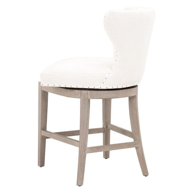 Essentials For Living - Milton Swivel Counter Stool in Peyton-Pearl