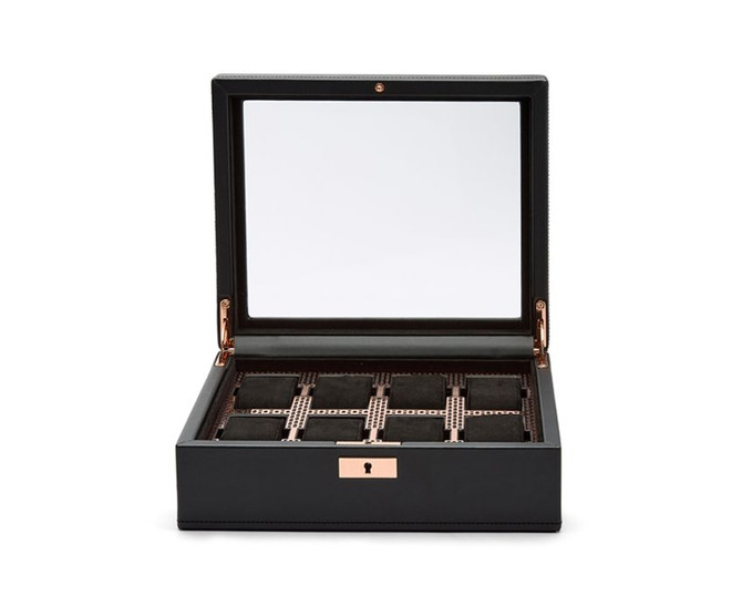 Wolf - Axis 8 Piece Watch Box in Copper (488016)