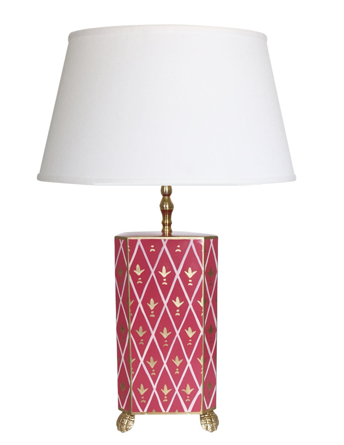 Dana Gibson - Newport in Pink Lamp (DG-00220NPTL)