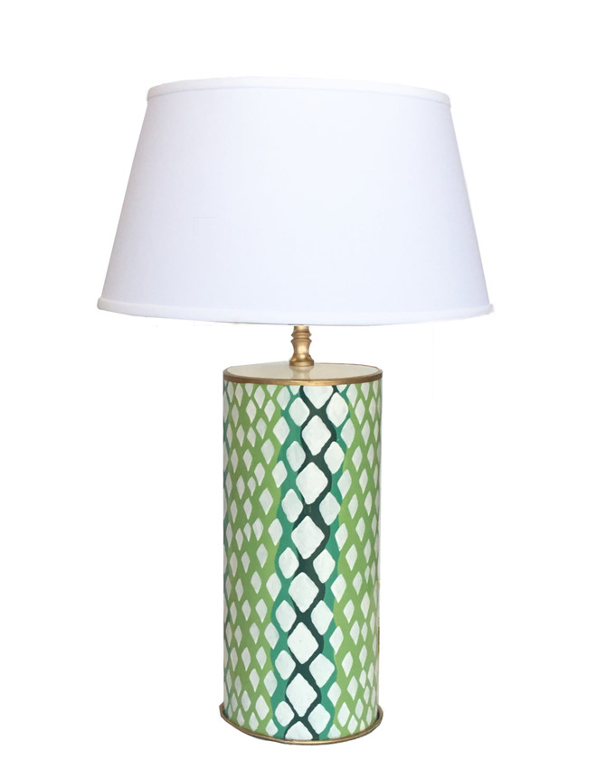 Dana Gibson - Green Python Lamp