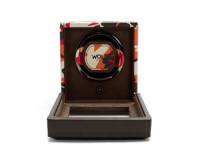 Wolf - Elements Single Cub Watch Winder in Fire (665172)