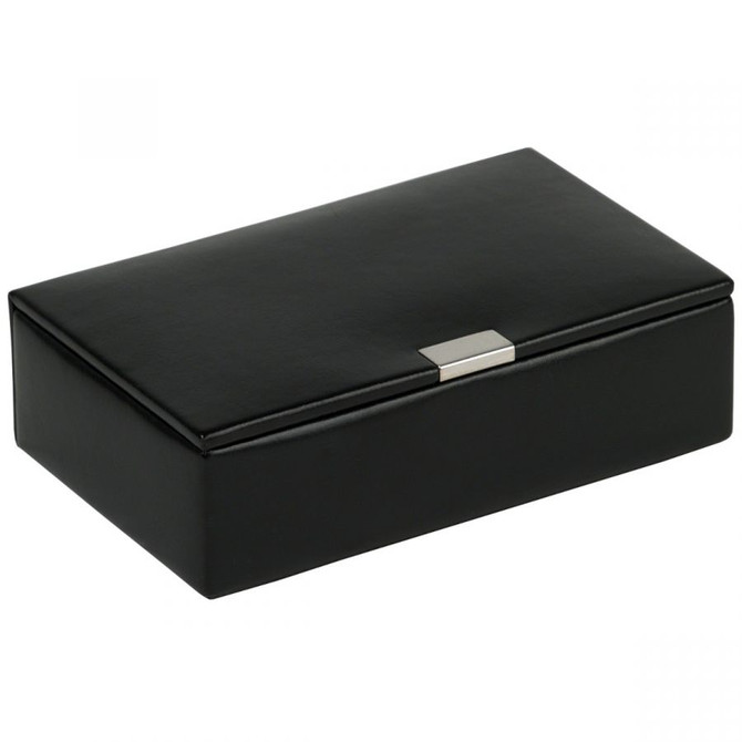 Wolf - Heritage 8 Piece Cufflink Box in Black (290202)