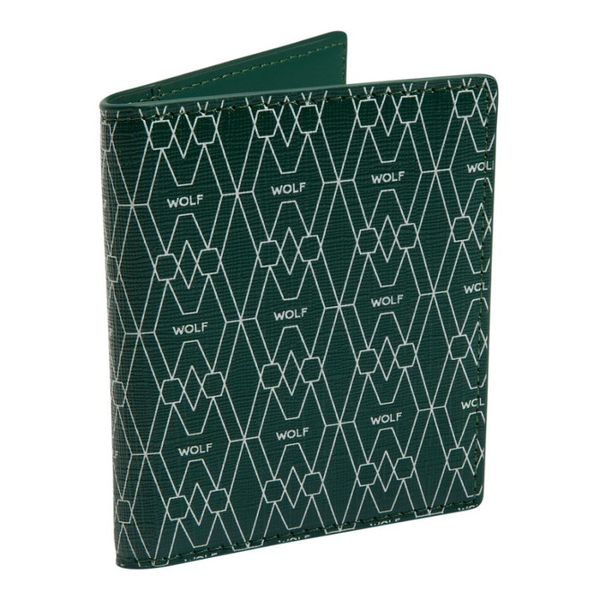 Wolf - SIgnature ID Card Case in Green (776330)