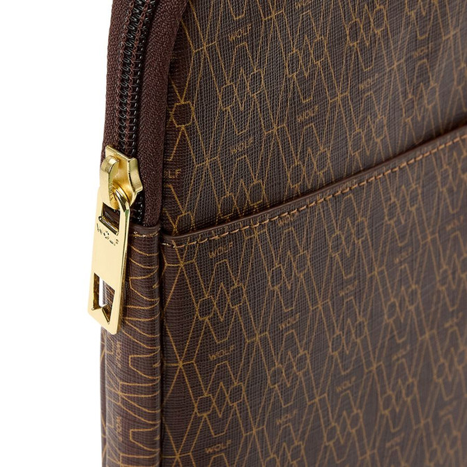 Wolf - Signature Laptop Zip Case in Brown (777333)