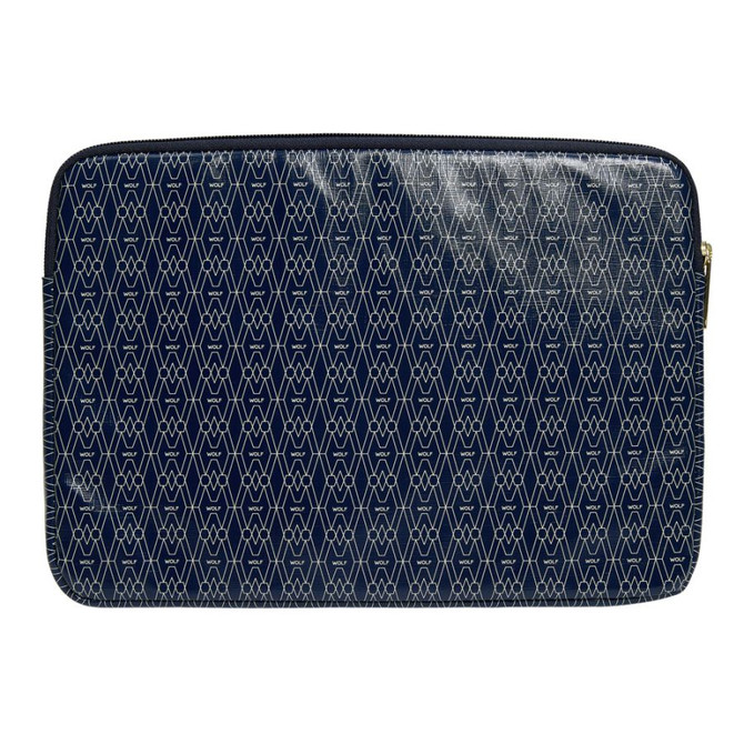 Wolf - Signature Laptop Zip Case in Blue (777324)