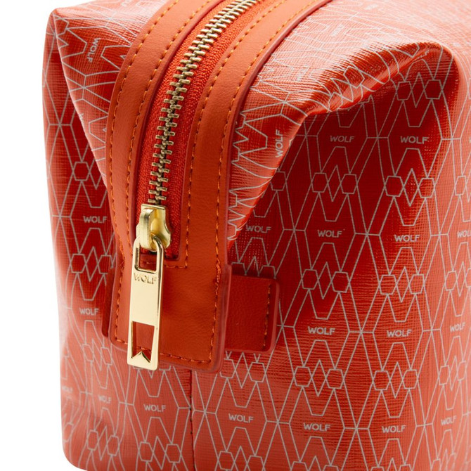 Wolf - Signature Washbag in Orange (777239)