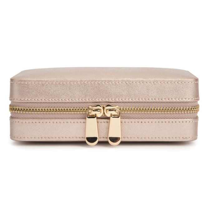 Wolf 1834 - Palermo Zip Case in Rose Gold (213616)