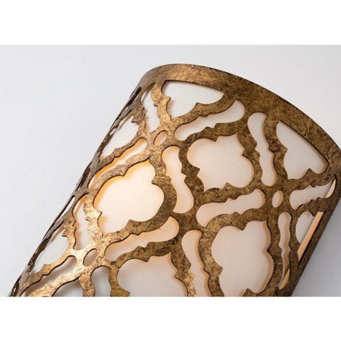 Gilded Nola - Arabella Sconce in Distressed Gold