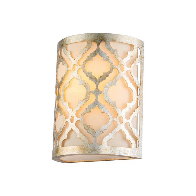 Gilded Nola - Arabella Sconce in Distressed Silver