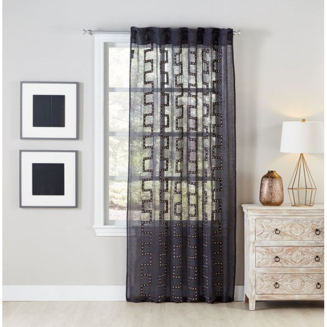 Cloud9 Design Lilly Curtain Panel CD41PN-CHL