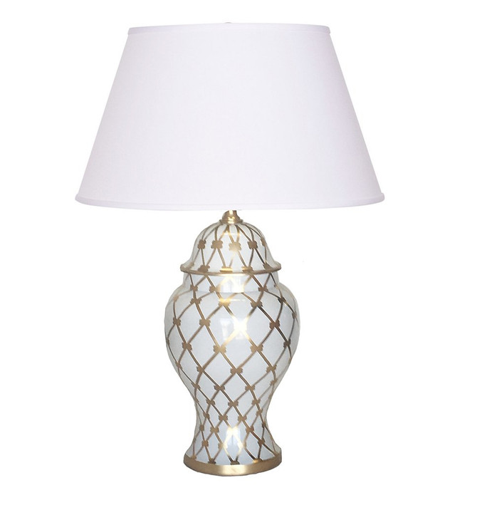 French Twist in Gold Table Lamp