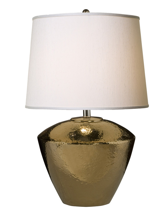 Thumprints Electra Bronze Table Lamp